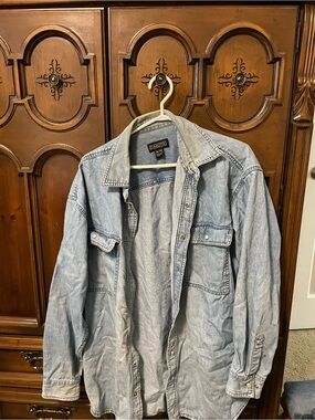 Light Blue Dakota Men’s Denim Shirt
